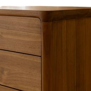 Modern Solid Teak Wood Living <b>Room</b> Cabinet 5 Drawer Storage Chest MidCentury Teak Finish Bedroom Dresser Furniture for Wholesale - Product Image 6
