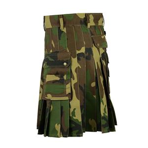 Kilt traditionnel hybride en cuir avec accents en cuir, uniforme des Highlands, taille personnalisable - Product Image 5