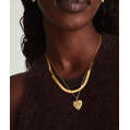 Collier pendentif Calendula tendance avec chaîne en acier inoxydable durable, breloques élégantes et stylées pour femmes - Product Image 3