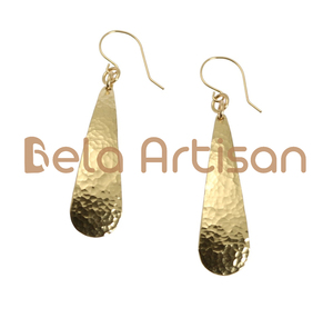 Fabricant de boucles d'oreilles chandelier en alliage de cuivre plaqué or style occidental vintage vêtements quotidiens fabriqués en Inde pour l'exportation mode - Product Image 4