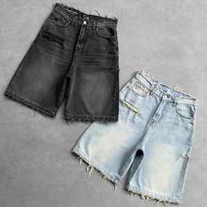 "Pantalones cortos de mezclilla de verano Breezy" - Product Image 4