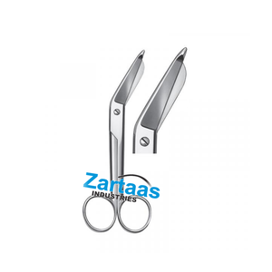 Tijeras de tejido Lister en ángulo 14,5 de alta calidad, Instrumentos dentales y quirúrgicos de acero inoxidable, fuente de alimentación Manual - Product Image 2