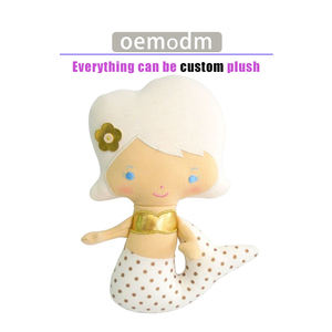 ตุ๊กตาผ้าฝ้ายนุ่มตุ๊กตานาง<span class=keywords><strong>เงือก</strong></span>ของเล่นสำหรับเด็ก - Product Image 5