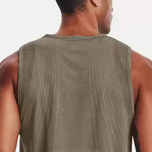 Wholesale Price Best Design Breathable Knitted Casual Men Tank Top Sleeveless Fitness Wear High Quality 100% Cotton for Adult - Product Image 6