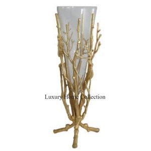 Luxury Heart Shape Metal Decorative Flower <b>Vase</b> <b>Gold</b> Color Polished for Tabletop and Centerpiece Wedding Accessories Supplies - Product Image 4