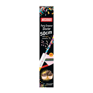 Lanzador de Serpentinas para Fiestas, 50 cm, Plateado, de TCM FX - Product Image 3