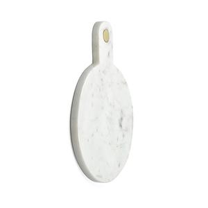 El mejor proveedor de la India ofrece un diseño único, tabla de cortar de mármol blanco redondo, accesorio de cocina premium a precio mayorista - Product Image 4