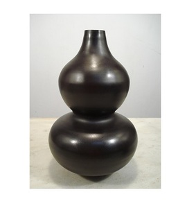 Maceta de hierro/maceta de decoración negra jarrón negro - Product Image 1
