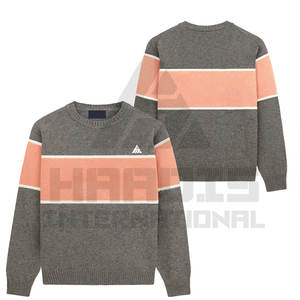 Gran oferta 2024, moda al por mayor, sudadera para hombre, sudaderas de cuello redondo personalizadas de lana de algodón para hombre - Product Image 3