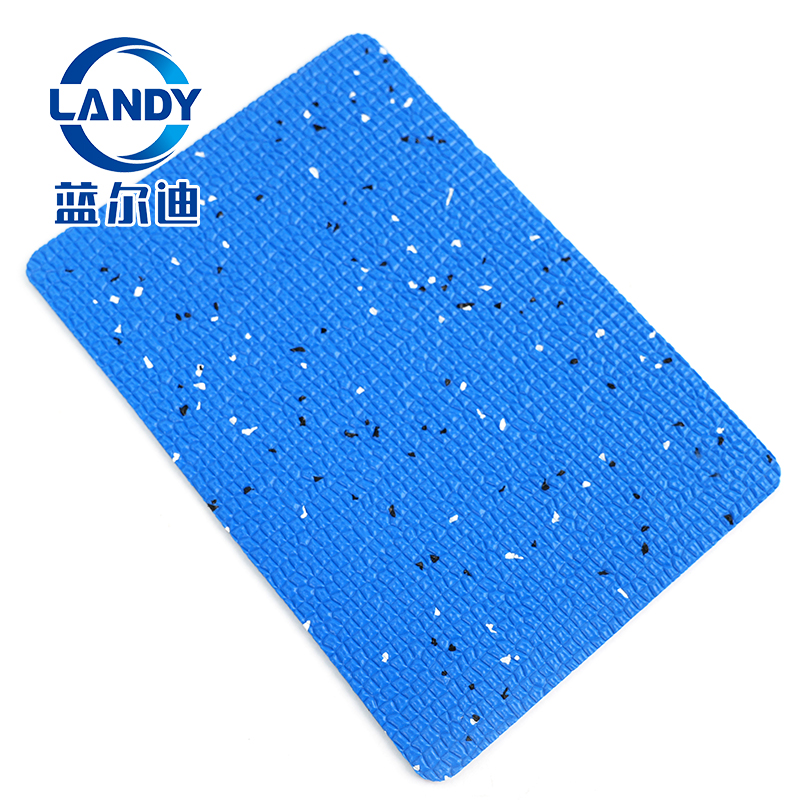 Blue PVC non-slip floor