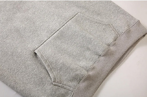 Sudaderas con capucha para hombre de 350gsm de alta calidad, logotipo personalizado, impresión Digital, patrón sólido transpirable, hombro caído, estilo de calle de invierno - Product Image 4