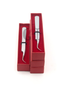 แหนบสำหรับต่อขนตาแบบโค้งสีเงินพร้อมโลโก้ตามสั่งของคุณเอง - Product Image 6