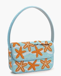 Sacs à main en perles de style bohème pour femmes indiennes, sacs à main faits à la main, sacs de soirée pour le shopping, sacs de fête en perles, vente en gros - Product Image 4