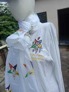 Ensemble tablier et régalia maçonnique Eastern Star de haute qualité avec sublimation - Product Image 4