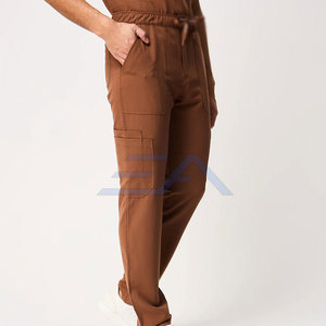 Pantalones Médicos Profesionales de Pierna Recta para Hombre, Fabricados por el Mejor Fabricante, Algodón/Poliéster de Alta Calidad, Venta al por Mayor y Personalizables - Product Image 3