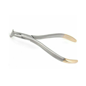 Pince à cintrer les extrémités distales dentaires NiTi Bender Forceps Hammerhead Arc Wire Cinch Back Plier Dentelé Tips Dental Students - Product Image 3