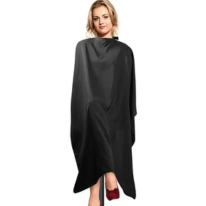 Cape de Coiffure Jetable Professionnelle Sans Manches, Haute Qualité, Imperméable, Écologique, Confortable, en Polyester, Personnalisable - Product Image 3
