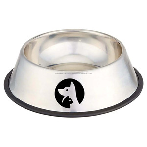 ชามสัตว์ป้อนโลหะใหม่ออกแบบหรูหราแฟนซีผู้ผลิตและซัพพลายเออร์ที่มีคุณภาพสูงชามล่าสุดชามสัตว์เลี้ยงที่มีโลโก้ - Product Image 5