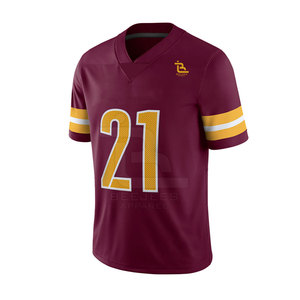 Material de secado rápido Camiseta de fútbol americano personalizada OEM de alta calidad - Product Image 1