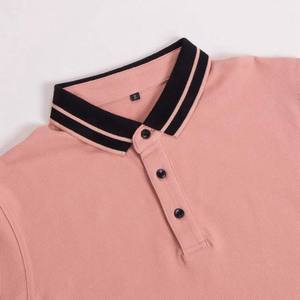 Chemise de golf pour homme de haute qualité, unie, confortable, en jersey, écologique, à manches courtes, séchage rapide, respirante, grande taille, vente en gros - Product Image 4