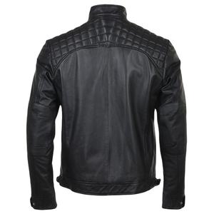 Chaqueta de Cuero PU de Talla Grande para Hombre, Estilo Casual de Invierno, con Cierre, Color Sólido, 2026 - Product Image 3
