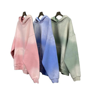 2025-26 estilo más popular, ropa de calle, sudaderas con capucha para mujer, sudadera con lavado ácido con cremallera, apliques bordados desgastados, chaqueta de invierno - Product Image 5