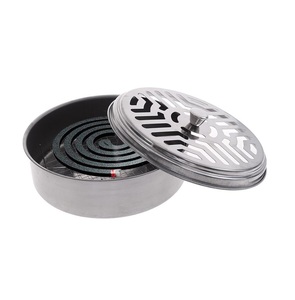 La mejor calidad, superventas, nuevo diseño, soporte de incienso para quemador ignífugo doméstico, marco de Metal, caja de bobina para mosquitos. - Product Image 5