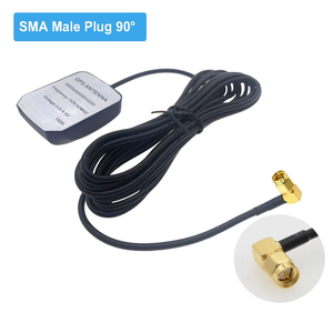 <span class=keywords><strong>Antenne</strong></span> GPS de <span class=keywords><strong>voiture</strong></span>, connecteur mâle SMA, câble RG174 droit/en angle droit, adaptateur aérien automobile pour navigation, caméra, lecteur - Product Image 4