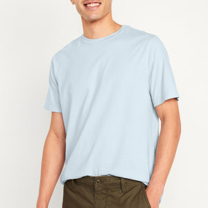 Camiseta estampada de manga corta con cuello redondo para hombre, ropa informal suave y transpirable, actividades al aire libre, camisetas personalizadas de verano - Product Image 1