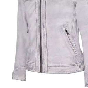 Veste longue en cuir véritable pour homme, style moto et motard, imperméable, doublure en coton, collection hiver 2026 - Product Image 4