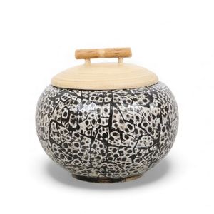 Jarrón de Laca Hecho a Mano al por Mayor, Contenedor Decorativo para Almacenamiento en el Hogar, Cocina, Mesa, Baño y Uso Diario - Product Image 6