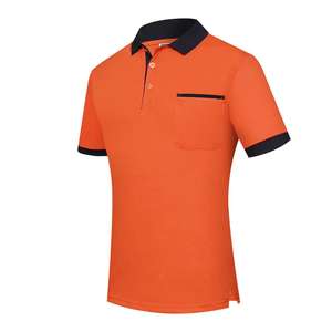 Summer Fashionable Men's for Polo Shirt Anti-Wrinkle Jersey Custom Logo Print Pattern Short Sleeve ODM Tops for New Business Sty - Product Image 3