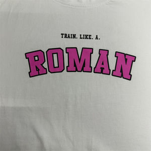 Custom Logo DTG Screen Printing T Shirt 100% Cotton <b>Crop</b> <b>Top</b> for Women Shot Sleeve Breathable White Women's T Shirts - Product Image 3