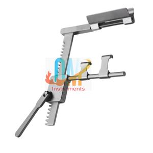 Separador de Costillas Manual de Alta Resistencia, Instrumentos Quirúrgicos para Cirugía Cardíaca, Acero Inoxidable, Certificado ISO Médico, Reutilizable - Product Image 1