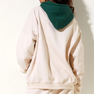 2025 sudaderas con capucha personalizadas para mujer sudaderas con capucha sólidas para mujer pareja Casual Hip Hop Streetwear Sudadera con capucha - Product Image 6