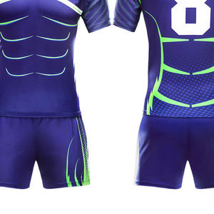 2024 professionnel Logo personnalisé impression Rugby uniforme haute qualité léger vêtements de sport maillots Technique de sublimation en vente - Product Image 5