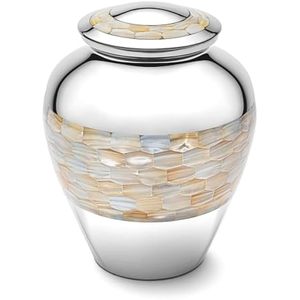 Urne souvenir en métal d'arrivée fraîche pour les êtres chers urnes de crémation commémoratives pour adultes pour souvenir de mémoire forme de taille personnalisée - Product Image 6