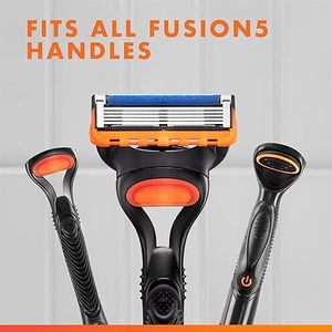 Repuestos de Cuchillas para Afeitar Gillette Fusion5 y ProGlide para Hombre, Cartuchos de 5 Cuchillas, Paquete Variado, 12 Unidades - Product Image 3