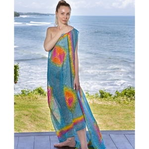 ผ้าโสร่งชายหาดผ้า100% พิมพ์ลายผ้าแห้งเร็ว - Product Image 1