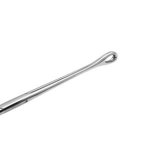 Pince éponge droite chirurgicale de haute qualité mâchoires en acier pince à base dentelée Instruments Forster pince - Product Image 4