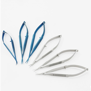 กรรไกรโลหะผสมไทเทเนียม กรรไกรตัดตา Capsulotomy Vanna เครื่องมือผ่าตัดตาจักษุ - Product Image 5