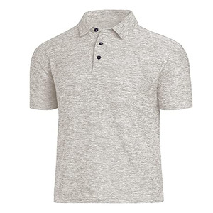 Polos ajustados en blanco personalizados por sublimación para hombre - Product Image 4