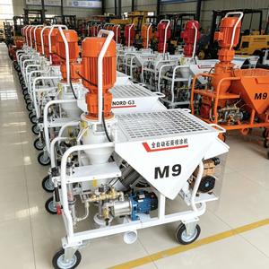 เครื่องฉาบปูนยิปซั่มอัตโนมัติ M6/M9/M10/M12 ราคาประหยัด, เครื่องพ่นปูนยิปซั่มไฟฟ้า 380V 220V อัตโนมัติเต็มรูปแบบ - Product Image 5