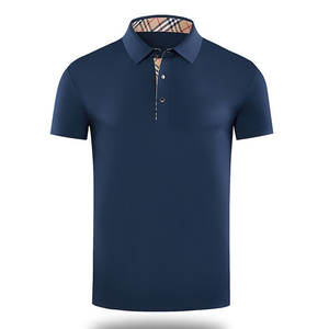 Polos en coton de dernière conception OEM polos personnalisés bon marché pour hommes polos en coton tricoté - Product Image 3