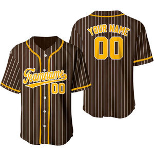 Wholesale Soft <b>Ball</b> Custom Baseball Jersey 100%Polyester High Quality Baseball Jersey With Best High Quality And Custom Size - Product Image 5