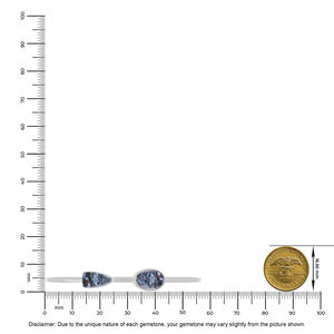 Premium 925 Sterling <b>Silver</b> High Finish Trendy <b>Adjustable</b> Twister <b>Bracelet</b> Pietersite Oval Bullet Cab Luxury Gift Women - Product Image 2