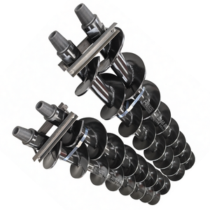 מוט קידוח ספירלי חלול 150-B45, מוטות ספירליים בקוטר חיצוני <span class=keywords><strong>4</strong></span> אינץ', הנעה משושה, 2 מטר, לסקר גיאוטכני - Product Image 1