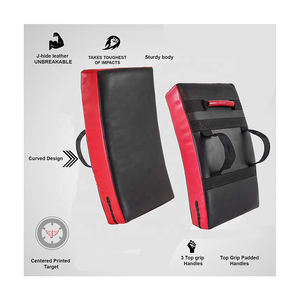 Boxing <b>Equipment</b> Hand Target MMA <b>Martial</b> Thai Kick Pad Kit Karate Training Mitt Focus Punch Boxing Thai Pad - Product Image 5