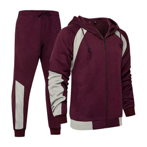 Nuevo Chándal Liso Personalizado con Diseño Superior, Chándal Masculino Más Vendido, 100% Algodón, Dos Piezas - Product Image 2