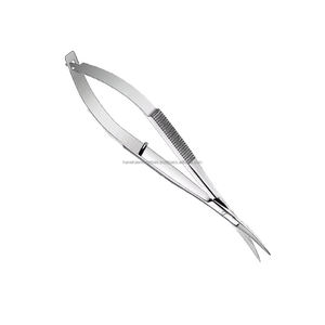 Tijeras de Manicura con Hoja Curva Extra Afilada, Tijeras de Acero para Cejas, Herramienta para Recortar Cejas y Bordar, Logotipo Personalizado OEM - Product Image 3